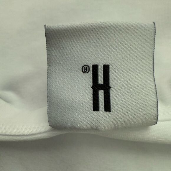 Hoodrich Crop Top T-Shirt XL White Tee - Picture 5 of 8